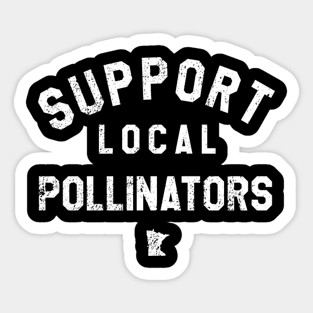 Support Local MN Pollinators Sticker by mjheubach